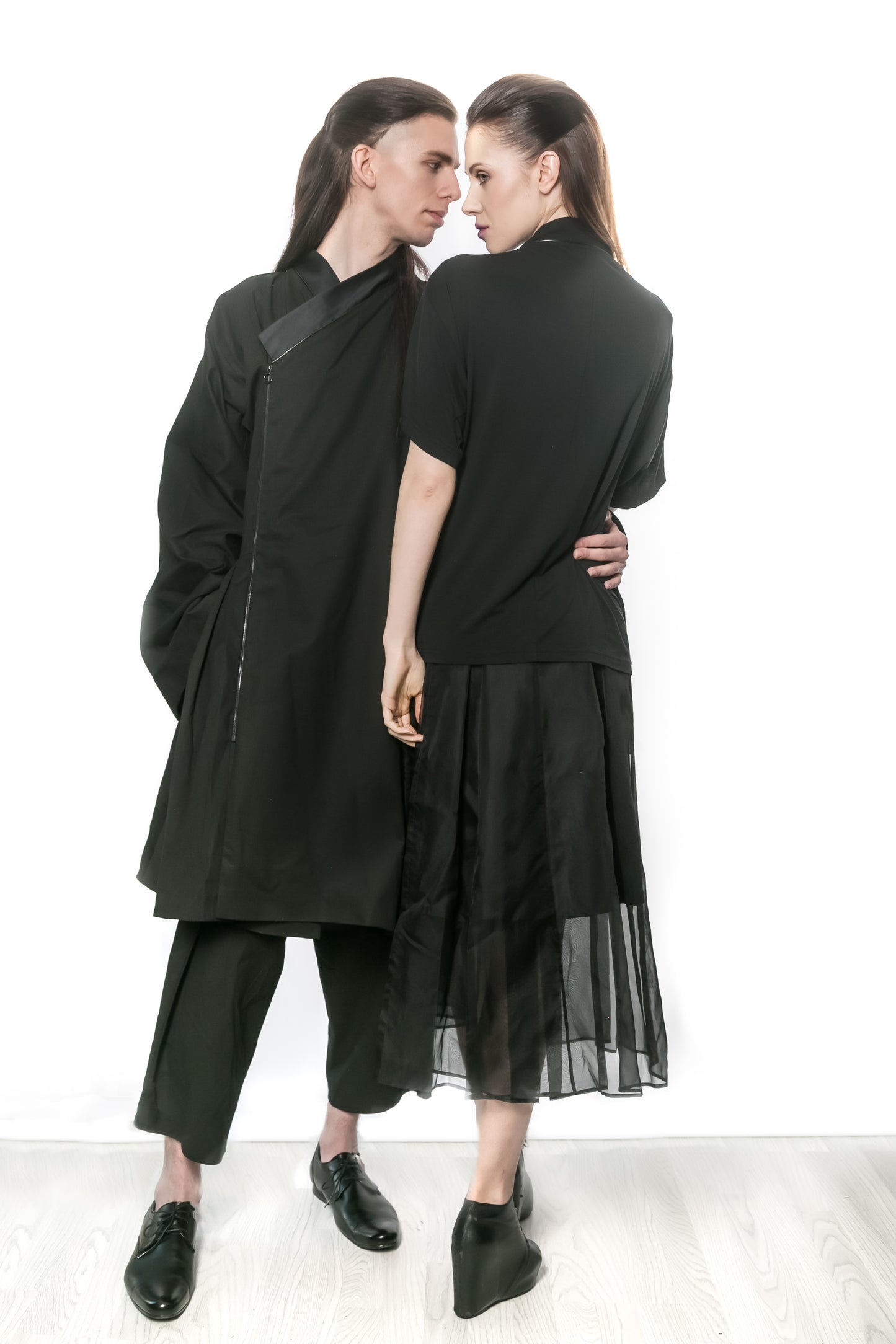 DOHPO Pleated Halfcoat