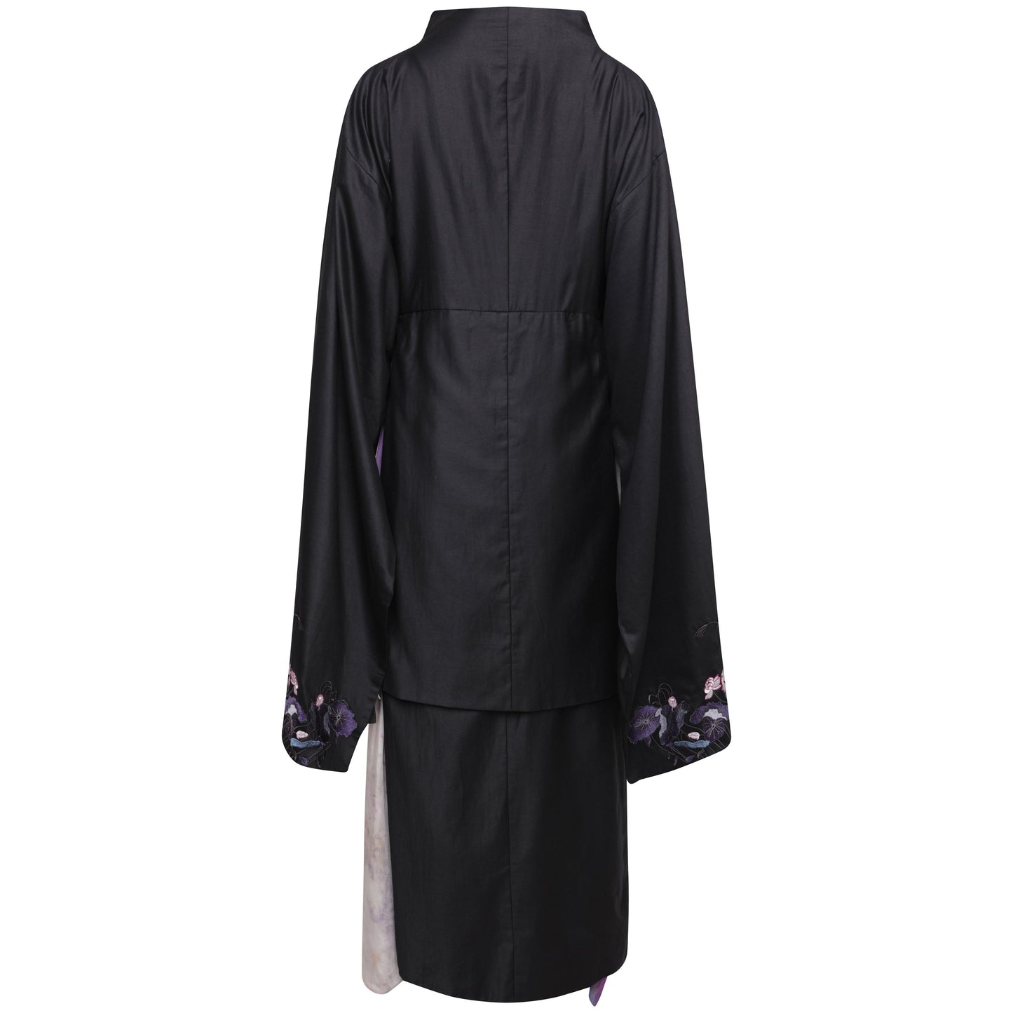 DURUMAK full length embroidered coat