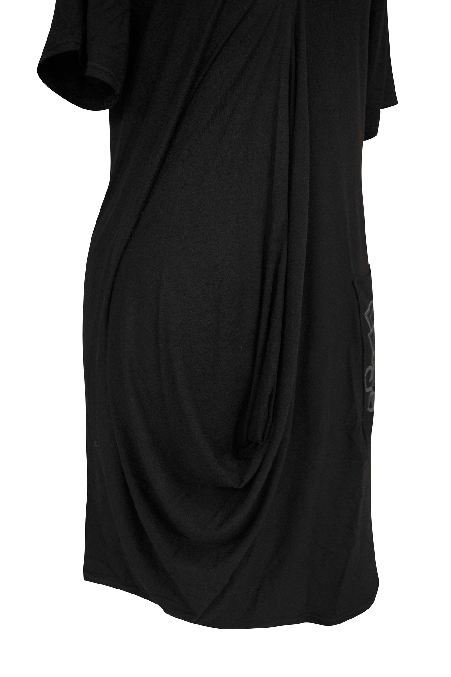 BINARI Draped Longline T-shirt