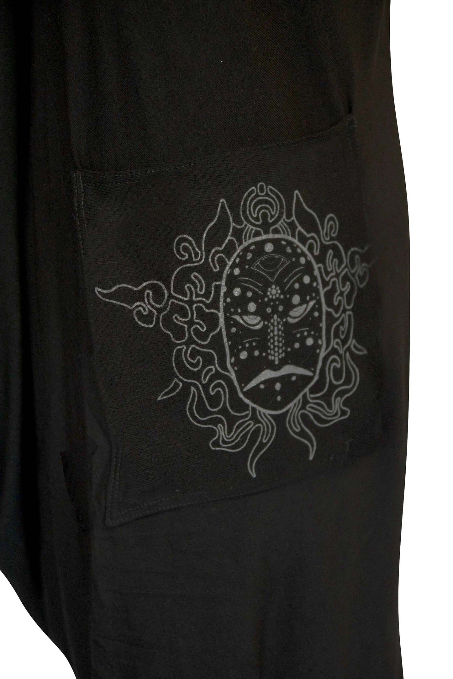 BINARI Draped Longline T-shirt