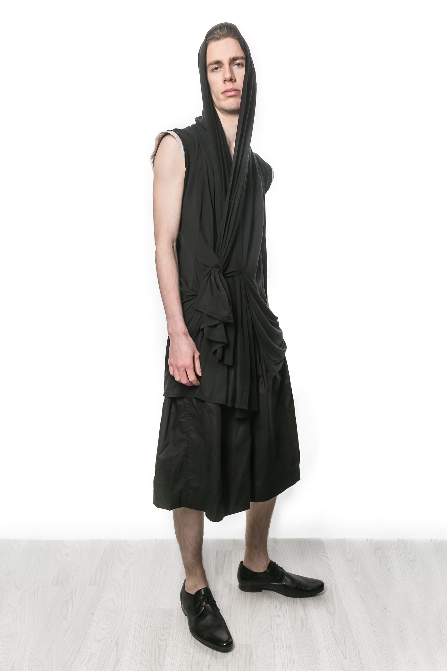 GOJENI Pleated Long Culottes