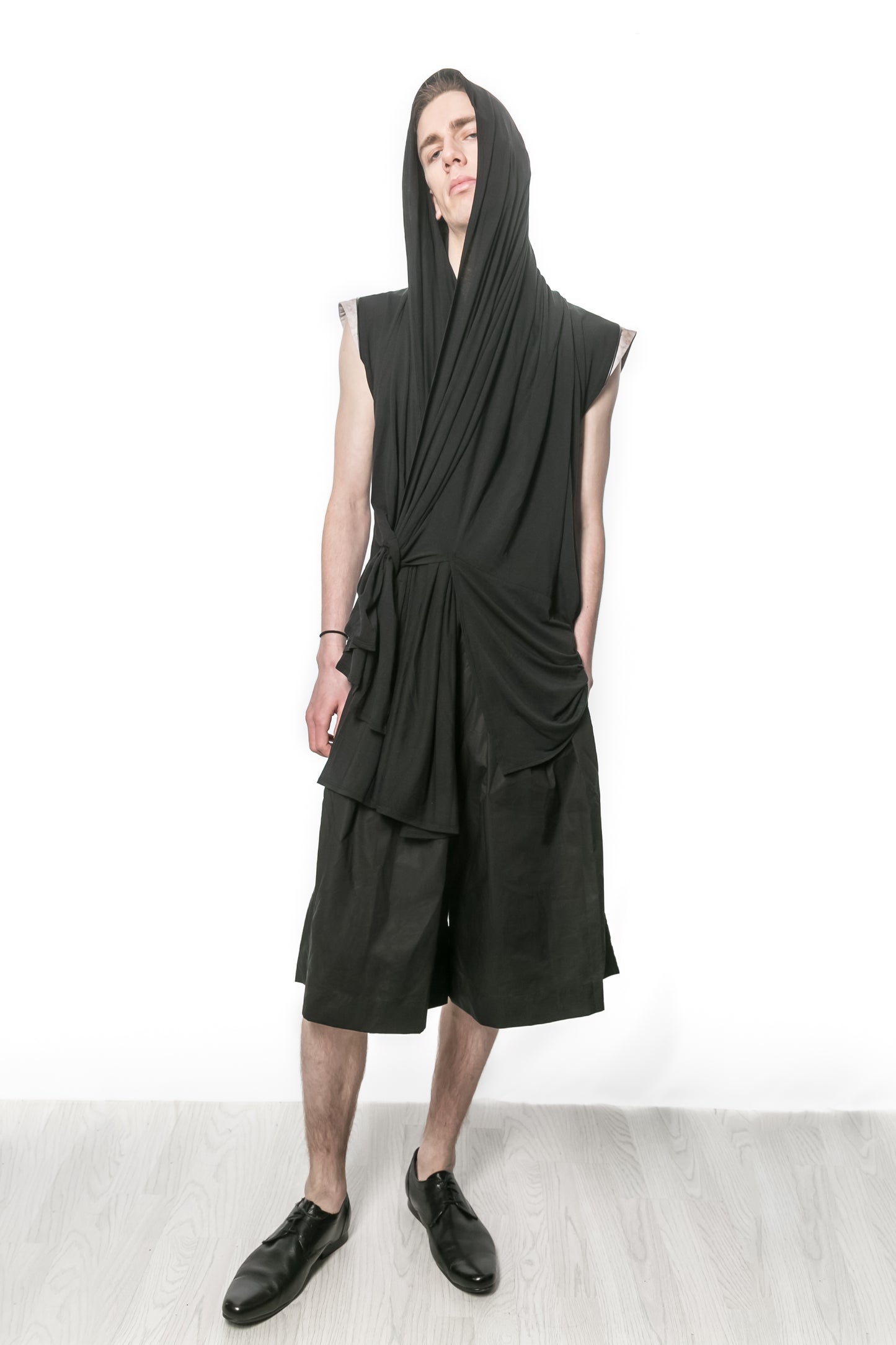 GOJENI Pleated Long Culottes