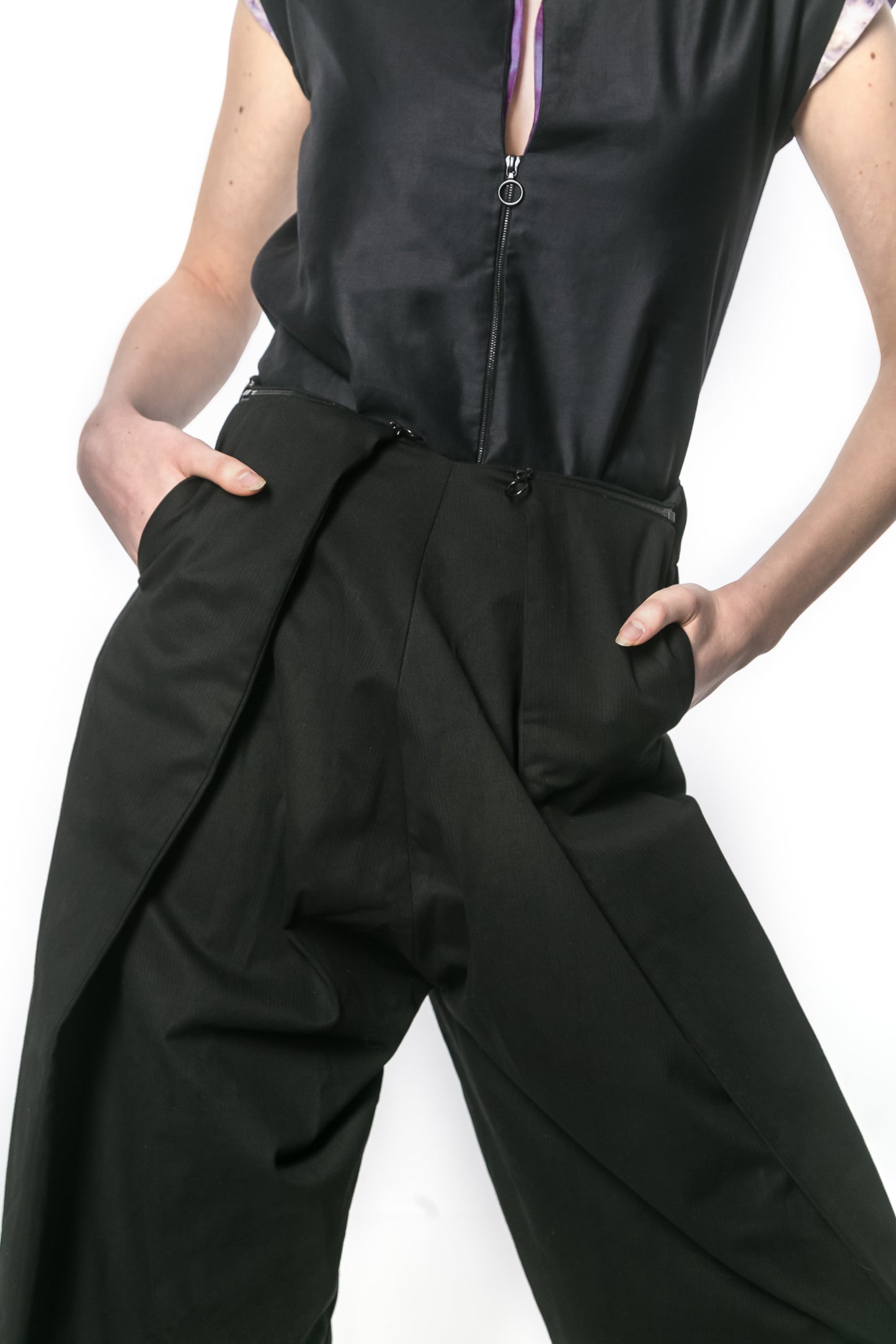 SAPOK Wide-legged trousers