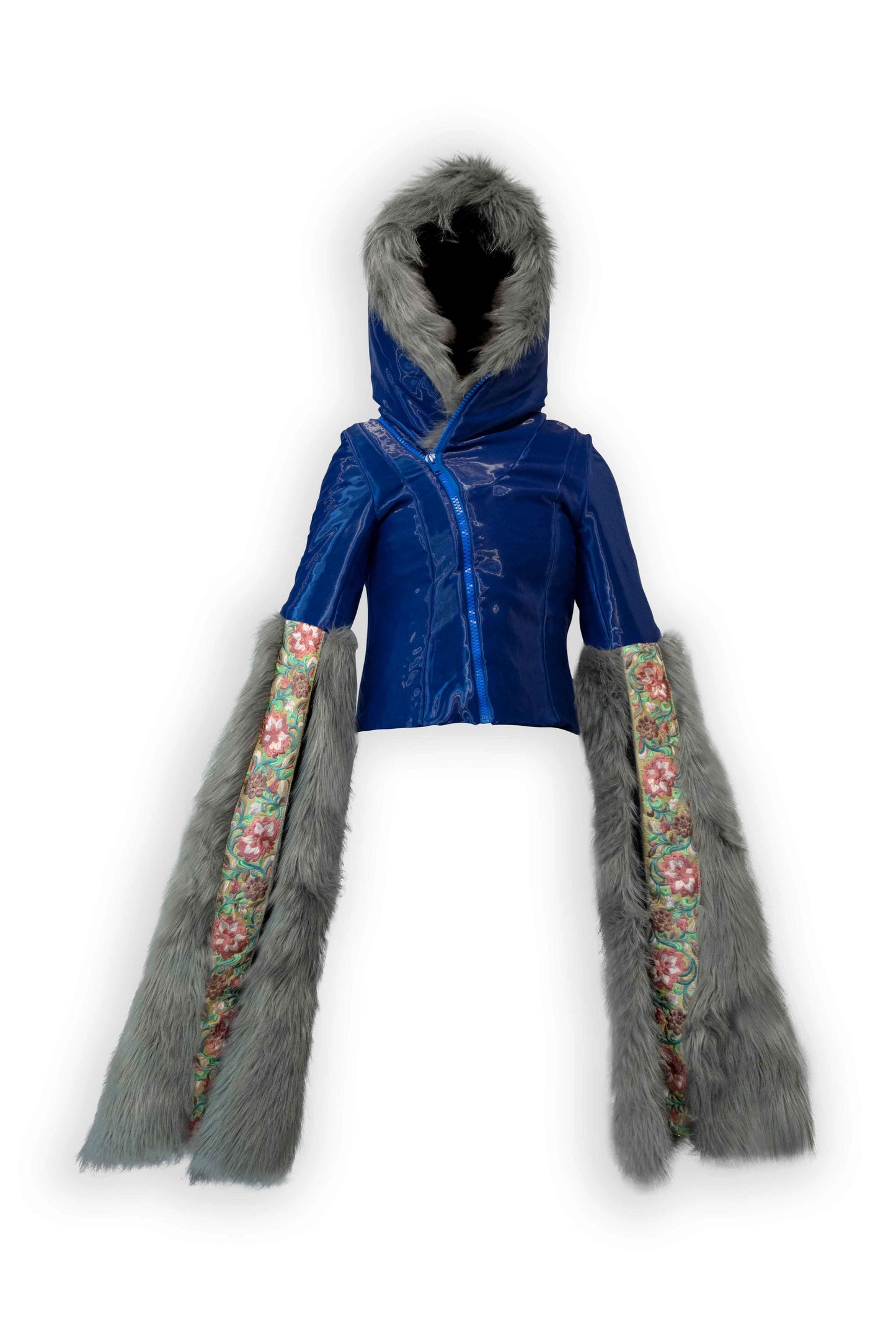 MUBOK Liquid Metal Hooded Jacket