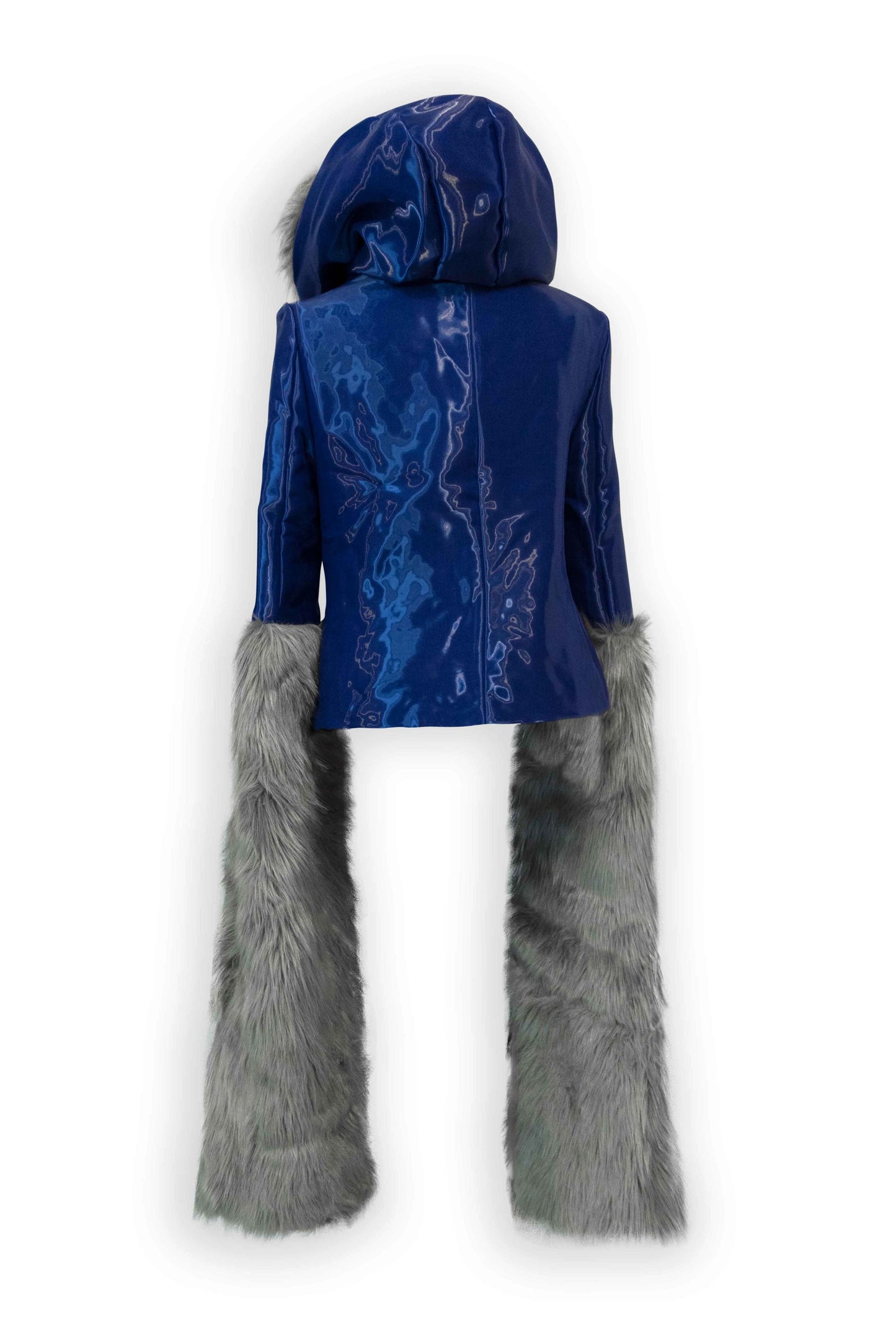 MUBOK Liquid Metal Hooded Jacket
