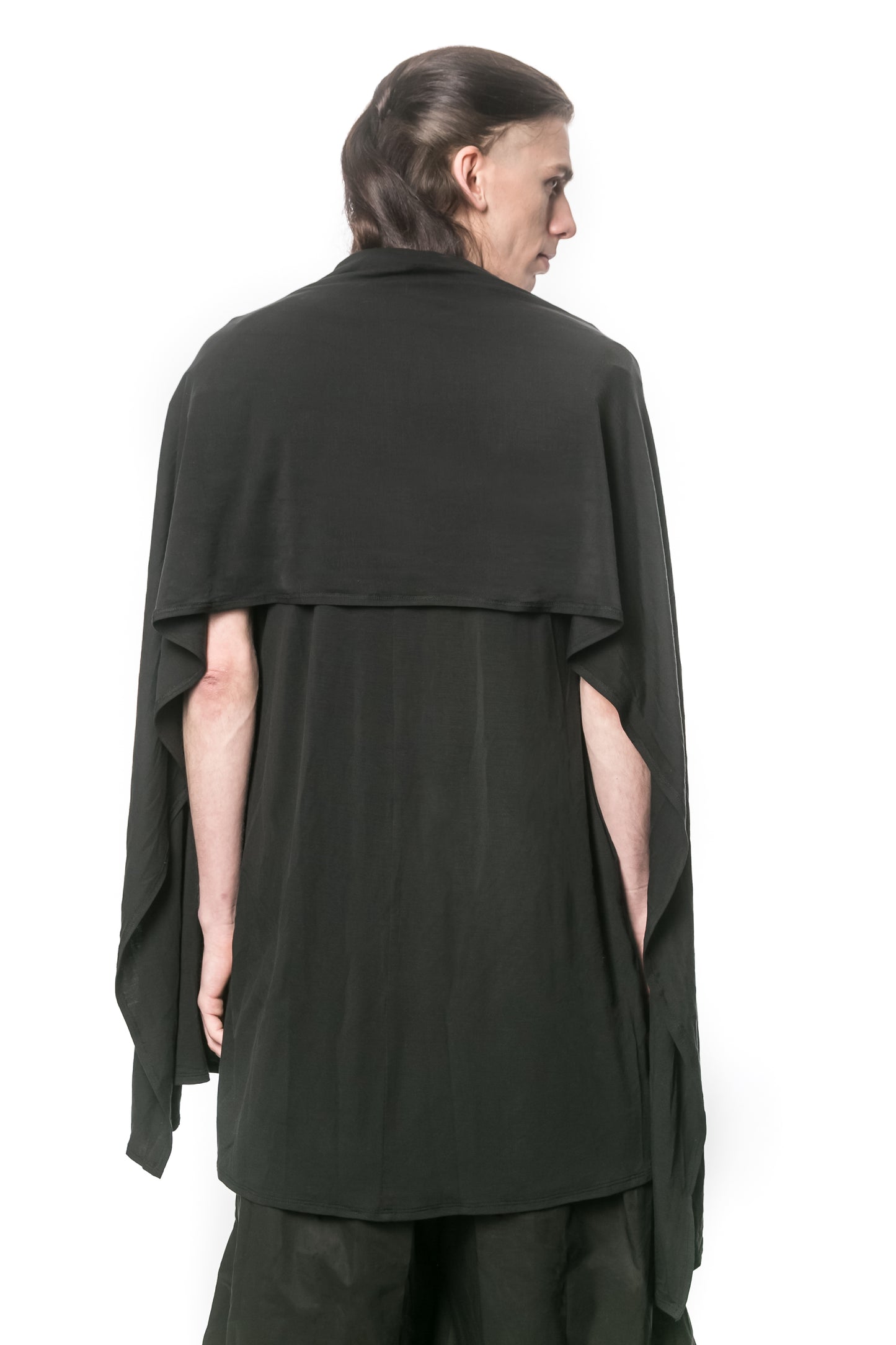 JAHNOT Sleeveless Hooded Cardigan