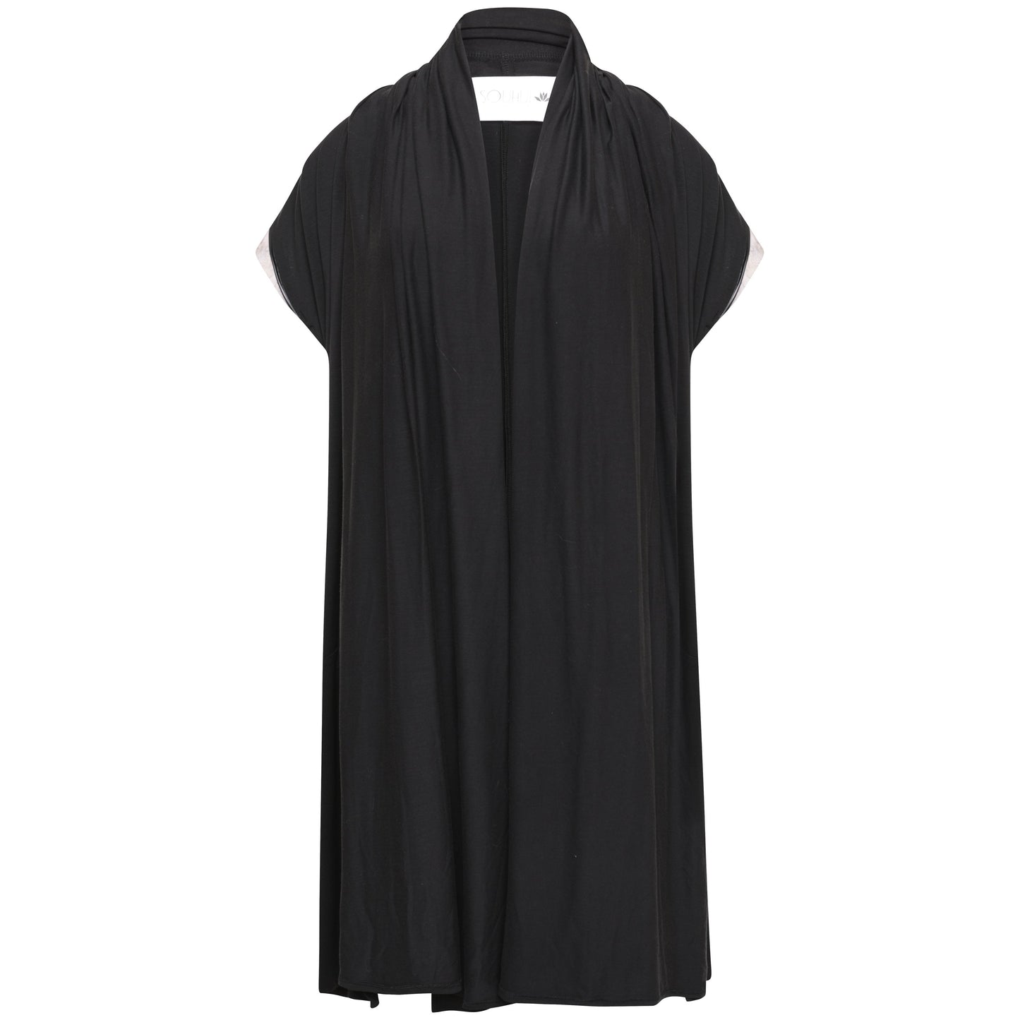 JAHNOT Sleeveless Hooded Cardigan