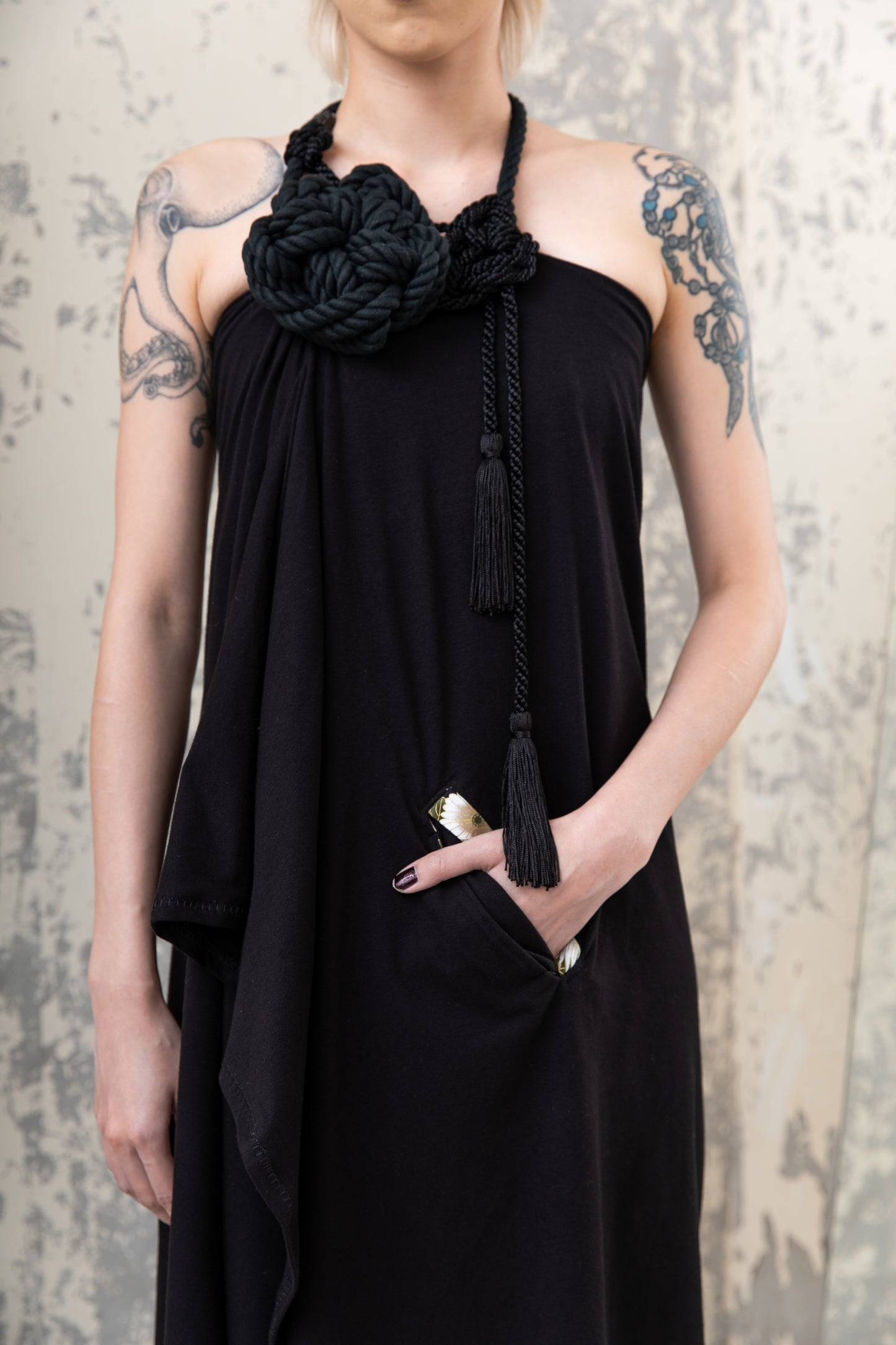 KNOTS Halterneck Dress