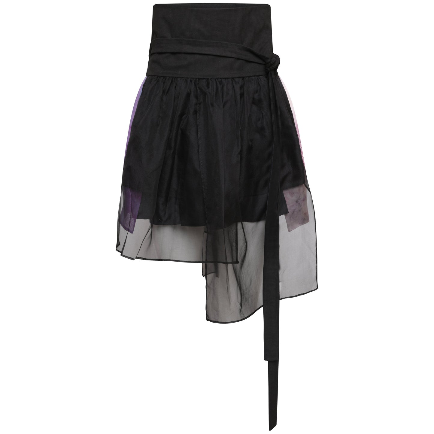 SOHK Multi-layer Mini Wrap Skirt